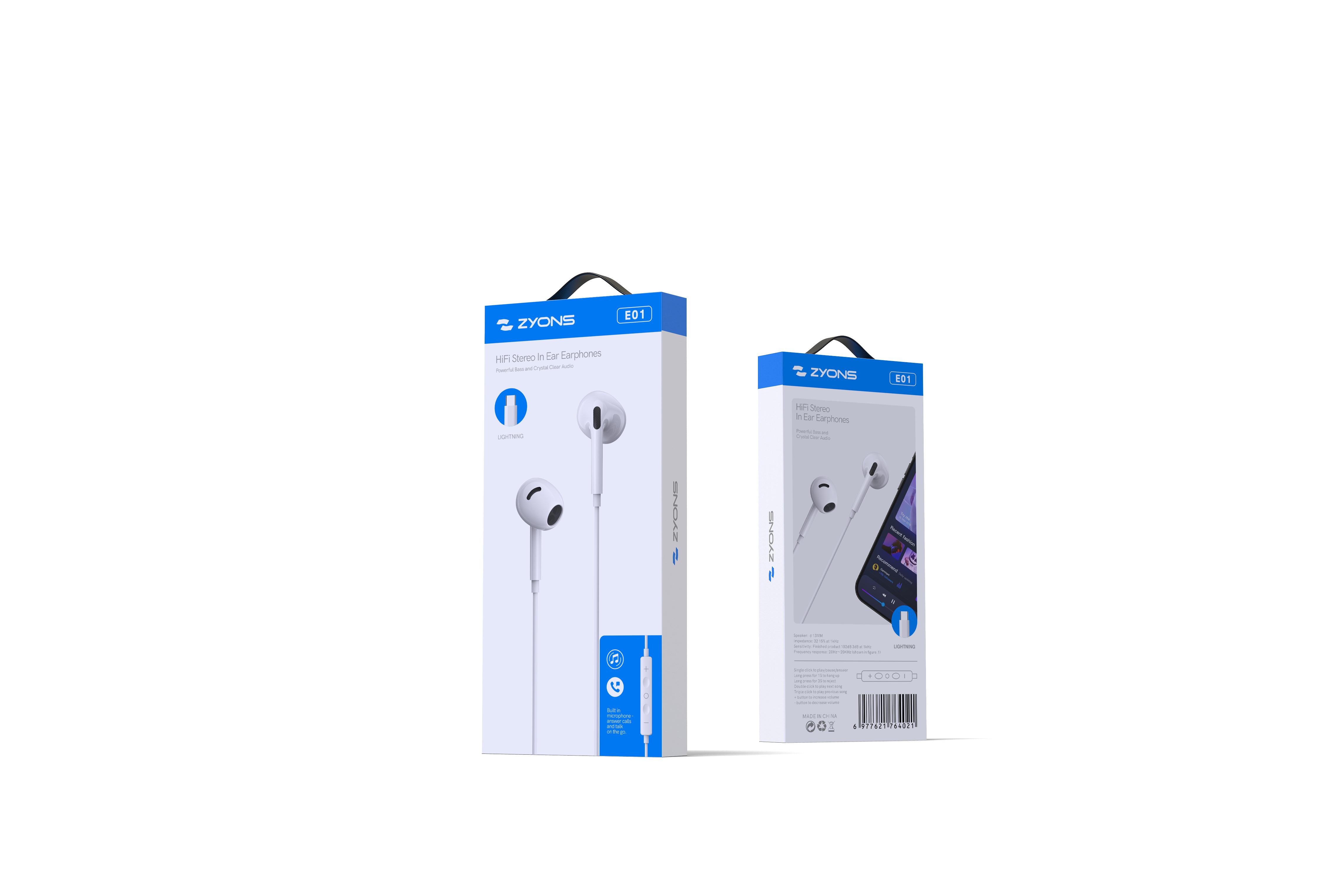 E01-Earphones Type-C